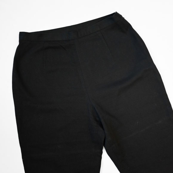 100% Cotton retro cigarette pants - high waist black 50s style capris - Picture 13 of 16